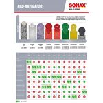 Sonax Sunđer za poliranje crveni tvrdi 143mm Dual Action Cut Pad