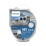 Philips 12V H1 55W + W5W White Vision Ultra 2+2kom
