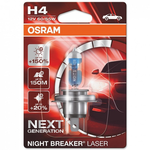 Osram auto sijalica Night Breaker Laser 12V H4 60/55W Next Generation +150% Blister