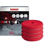 Sonax Sunđer za poliranje crveni tvrdi 85mm 4 kom
