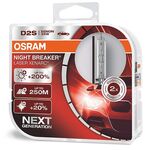 Osram Xenarc Night Breaker Laser +200% 85V 35W D2S P32d-2 Xenon Duobox