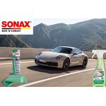 Sonax set sredstvo za čišćenje stakla 500ml + mikrofiber krpa