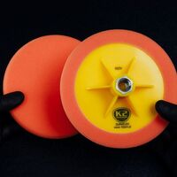 K2 Duraflex sunđer za poliranje narandžasti srednje tvrdi sa navojem M14