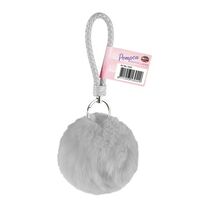 Praxis Pompon privezak sivi