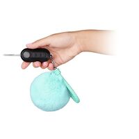 Praxis Pompon privezak tirkizni