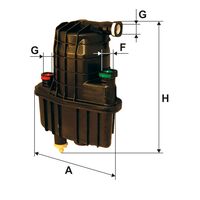 Filtron PS980/9 filter goriva Renault Clio II/III/Modus I/II/Grand Modus I 1.5dCi