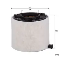 Mann C 17 011 filter vazduha Audi A4/A5/Q5