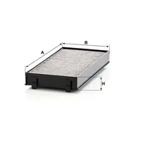 Mann CUK 2941-2 filter kabine sa aktivnim ugljem BMW X5/X6