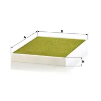 Mann FP 31 003 FreciousPlus biofunkcionalni filter kabine sa aktivnim ugljem antibakterijskim i fungicidnim dejstvom Audi/Bentley/Lamborghini/Porsche/VW