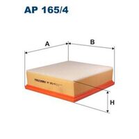 Filtron AP165/4 filter vazduha Ford Focus II/Mondeo IV/Volvo