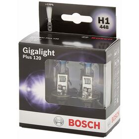 Bosch auto sijalica Gigalight Plus 120 12V H1 55W Duopack