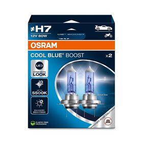 Osram auto sijalica Cool Blue Boost Hyper Blue 12V H7 80W Duobox