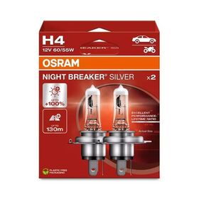 Osram auto sijalica Night Breaker Silver 12V H4 60/55W Duobox