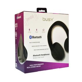 Busy Bluetooth slušalice velike bele 51034