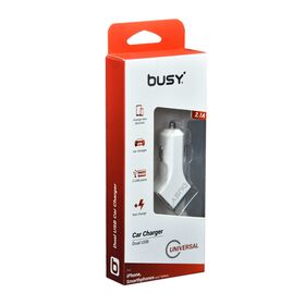 Busy USB punjač telefona za auto 2,1A bez kabla 50702