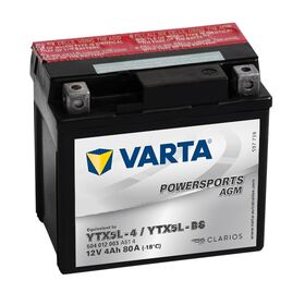 Varta Powersports AGM moto akumulator 12V/4Ah YTX5L-BS