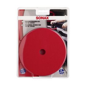 Sonax Sunđer za poliranje crveni tvrdi 165DA CutPad