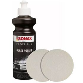 Sonax set za poliranje stakla Glass Polish 250ml + 2 sunđera