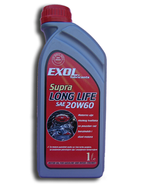 Exol Supra Long Life SAE 20W60  1Lit.