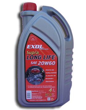 Exol Supra Long Life SAE 20W60  4Lit.