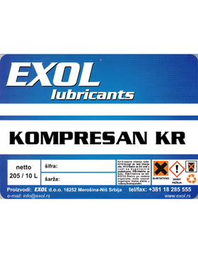 Exol Kompresan KR 220 10Lit. ulje za rotacione vazdušne kompresore
