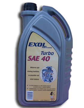 Exol Turbo SAE 40  4Lit.