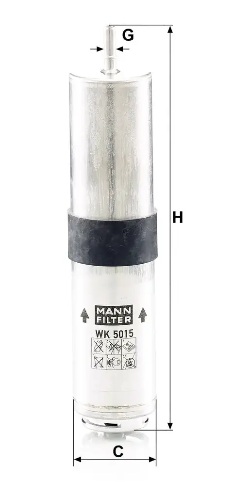 Mann WK 5015 filter goriva BMW/Mini