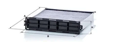 Mann CUK 28 013 filter kabine sa aktivnim ugljem Mercedes-Benz