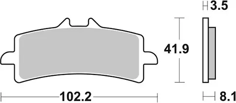 Brembo 07BB37LA prednje pločice za motocikle