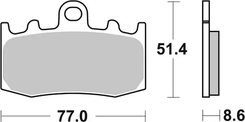 Brembo 07BB2607 pločice za motocikle BMW