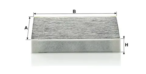 Mann CUK 2030 filter kabine sa aktivnim ugljem Jaguar XF/XJ