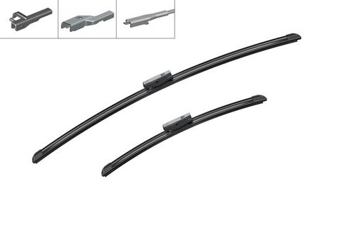 Bosch AeroTwin metlice brisača Multi-Clip AM468S 650/400mm par Citroen C3 III/Berlingo/Fiat Tipo II/Ford Fiesta VI/Focus II/Opel Adam/Corsa D/E/Peugeot 2008 I/207/208/Partner