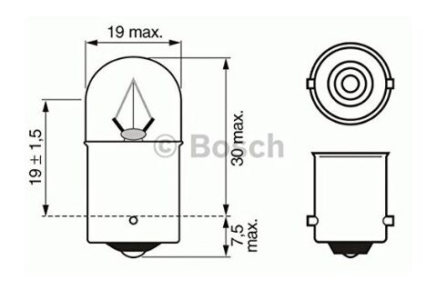 Bosch Trucklight auto sijalica 24V R5W