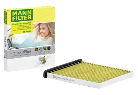 Mann FP 24 009 FreciousPlus biofunkcionalni filter kabine sa aktivnim ugljem antibakterijskim i fungicidnim dejstvom Mazda 3/6/CX-5