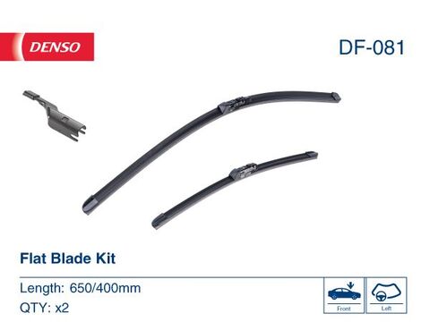 Denso DF-081 Flat Blade Kit metlice brisača 650/400mm par Toyota C-HR