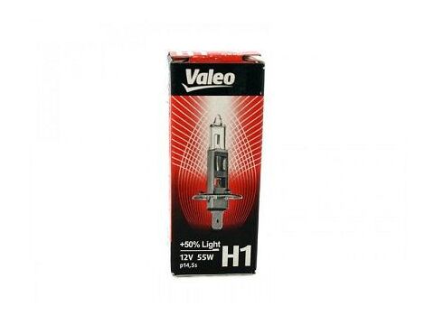 Valeo auto sijalica 12V H1 55W +50% Light