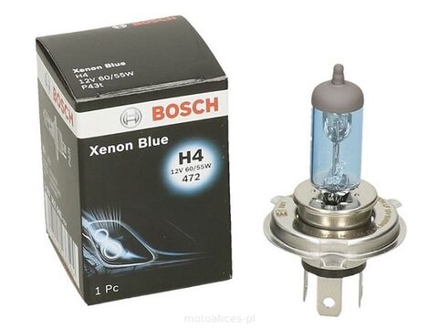 Bosch auto sijalica Xenon Blue 12V H4 60/55W