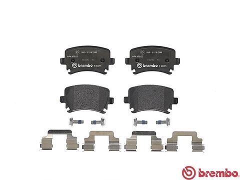 Brembo P 85 095 pločice za zadnje kočnice VW Golf V/VI/Audi A3/A4/Škoda Superb II