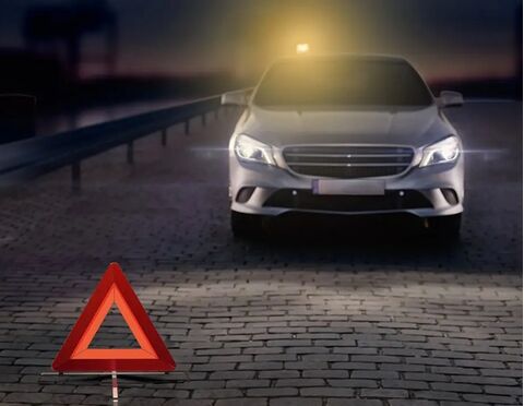 Osram LEDguardian LEDSL102 rotirajuća V16 LED bljeskalica upozorenja na magnet