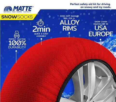 Matte auto čarape za sneg