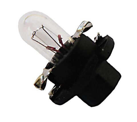 Narva auto sijalica 12V BAX 1,2W sa crnim nosačem kratka