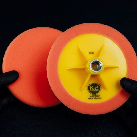 K2 Duraflex sunđer za poliranje narandžasti srednje tvrdi sa navojem M14