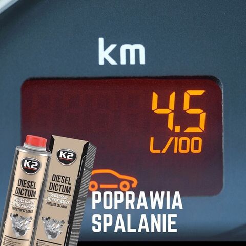 K2 Diesel Dictum aditiv za čišćenje dizni 500ml