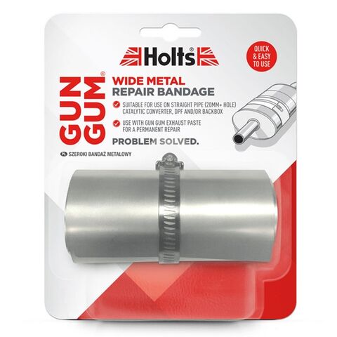 Holts Gun Gum bandaž metalna šelna za popravku auspuha fleksibilna ravna