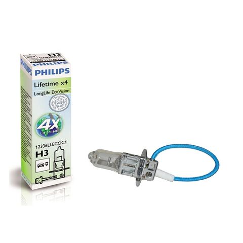 Philips 12V H3 55W Long Life Eco Vision