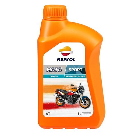 Repsol 4T Moto Sport 15W50  1Lit. polusintetičko ulje za motocikle