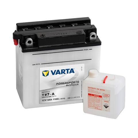 Varta Powersports Freshpack moto akumulator 12V/8Ah YB7-A