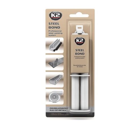 K2 Steel Bond tečni metal dvokomponentni lepak 25g