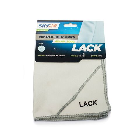 CP Mikrofiber krpa Lack 40x40cm 200g/m2