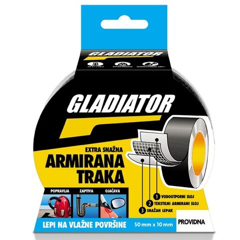 Gladiator Extreme univerzalna providna traka 48mm x 10m
